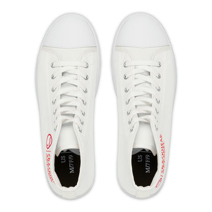Women's Crackhead Apparel High Top Sneakers - Crackhead Apparel