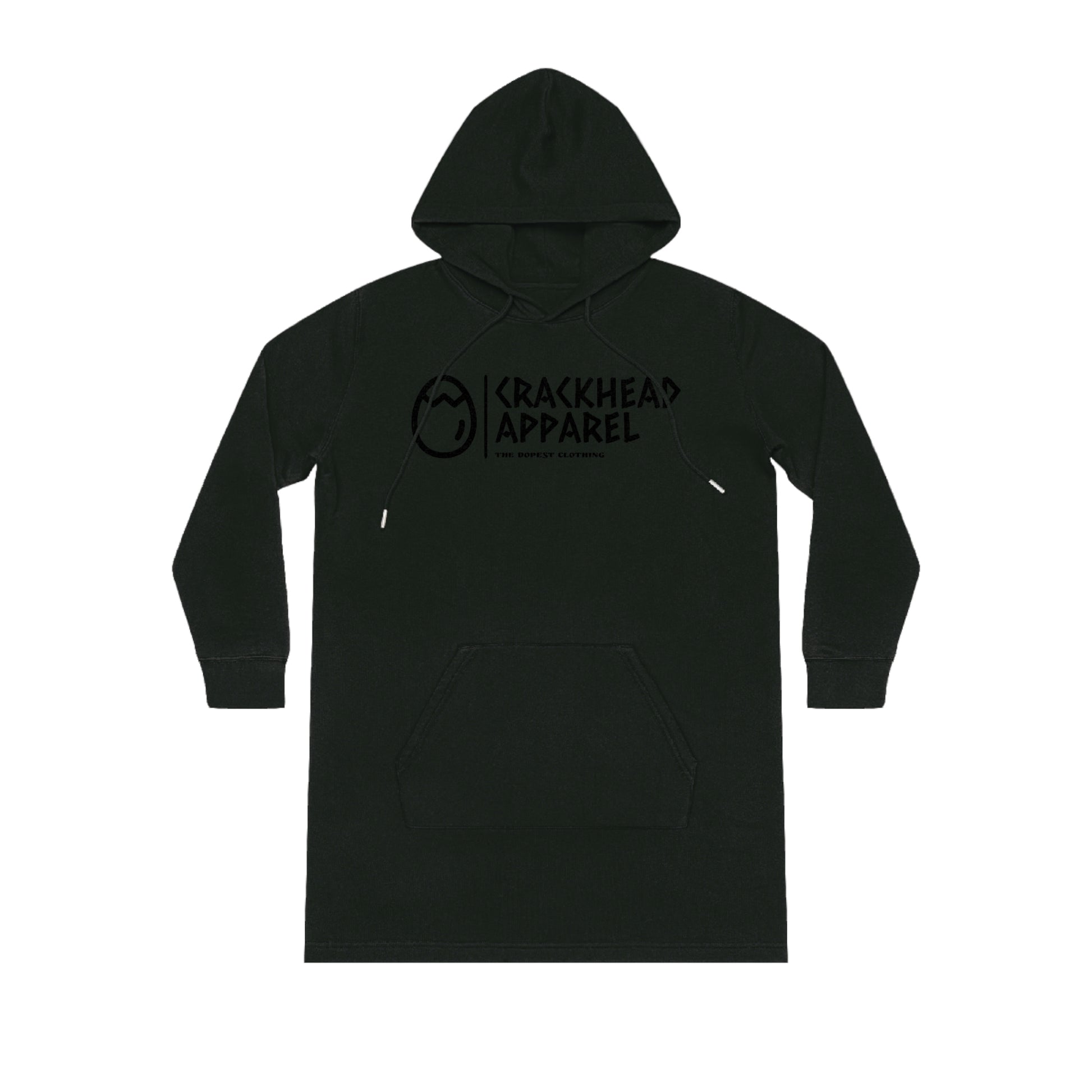Crackhead Apparel Hoodie Dress - Crackhead Apparel