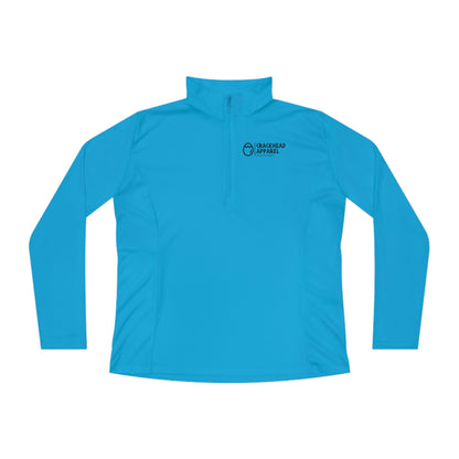 Ladies Crackhead Apparel Quarter-Zip Pullover - Crackhead Apparel