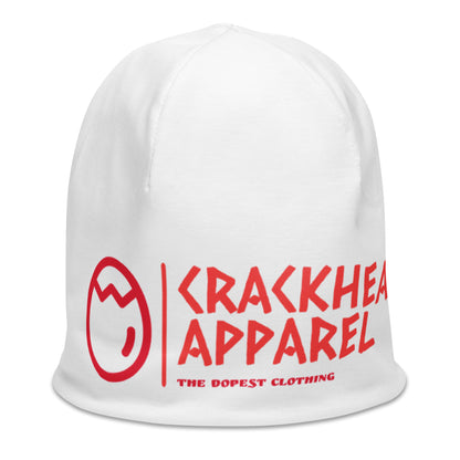 Dopest, Fire, Hot, Fresh, Coolest Crackhead Apparel's Dopest Beanie - Crackhead Apparel