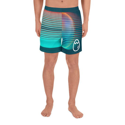 Men's Crackhead Egg Dope Design Athletic Shorts - Crackhead Apparel