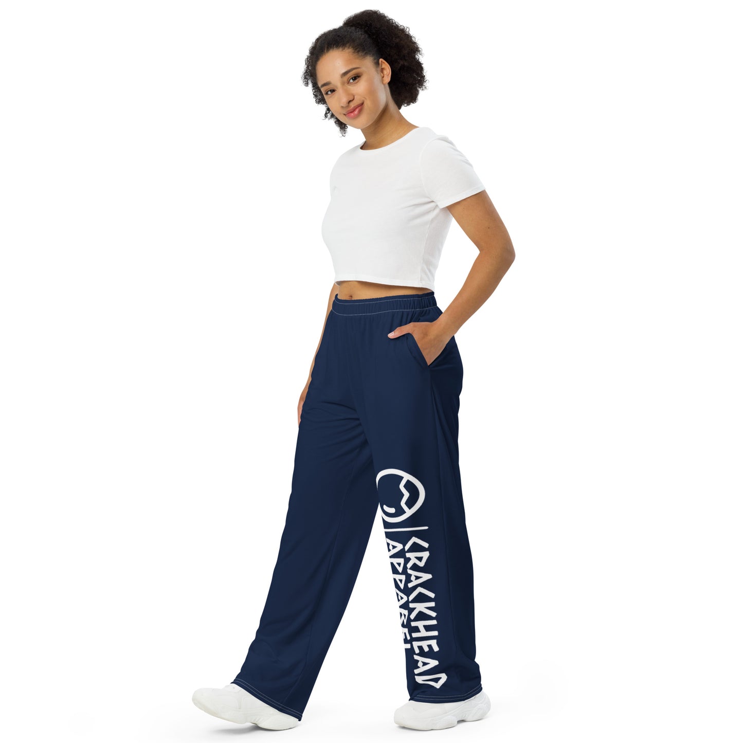 Unisex Crackhead Apparel wide-leg sweatpants - Crackhead Apparel