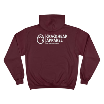 Champion Crackhead Egg Hoodie - Crackhead Apparel
