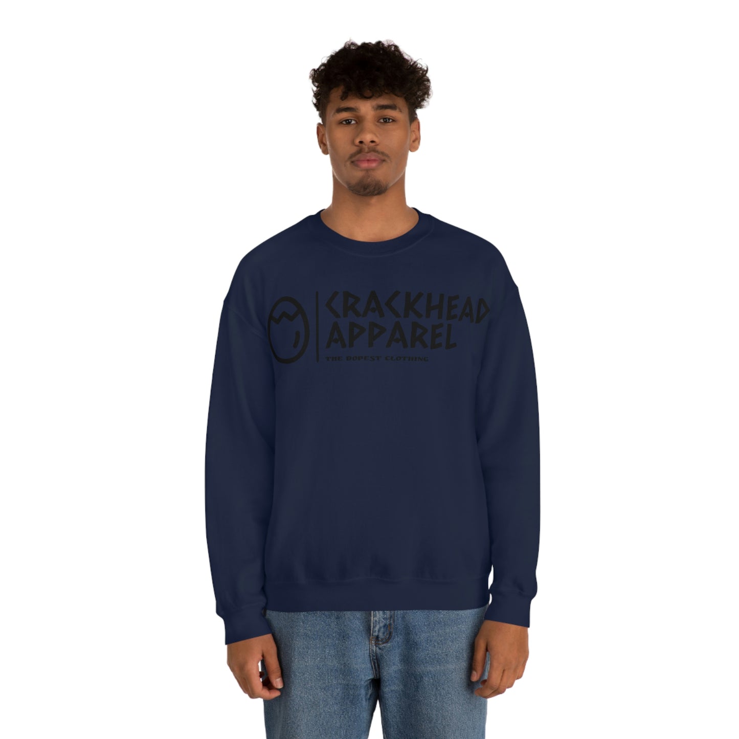 Crackhead Apparel Unisex Heavy Blend™ Crewneck Sweatshirt - Crackhead Apparel