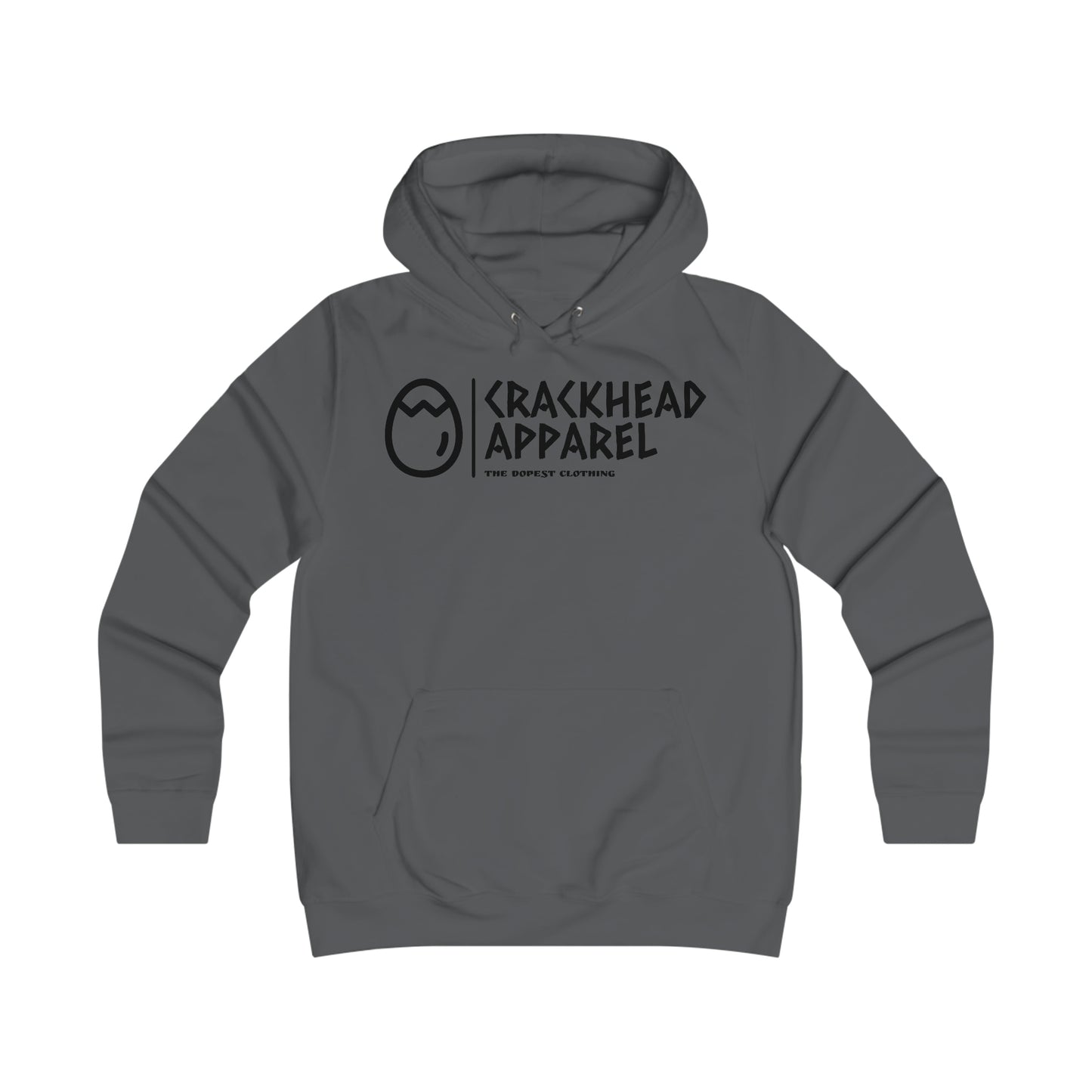 Women's Crackhead Apparel College Hoodie - Crackhead Apparel