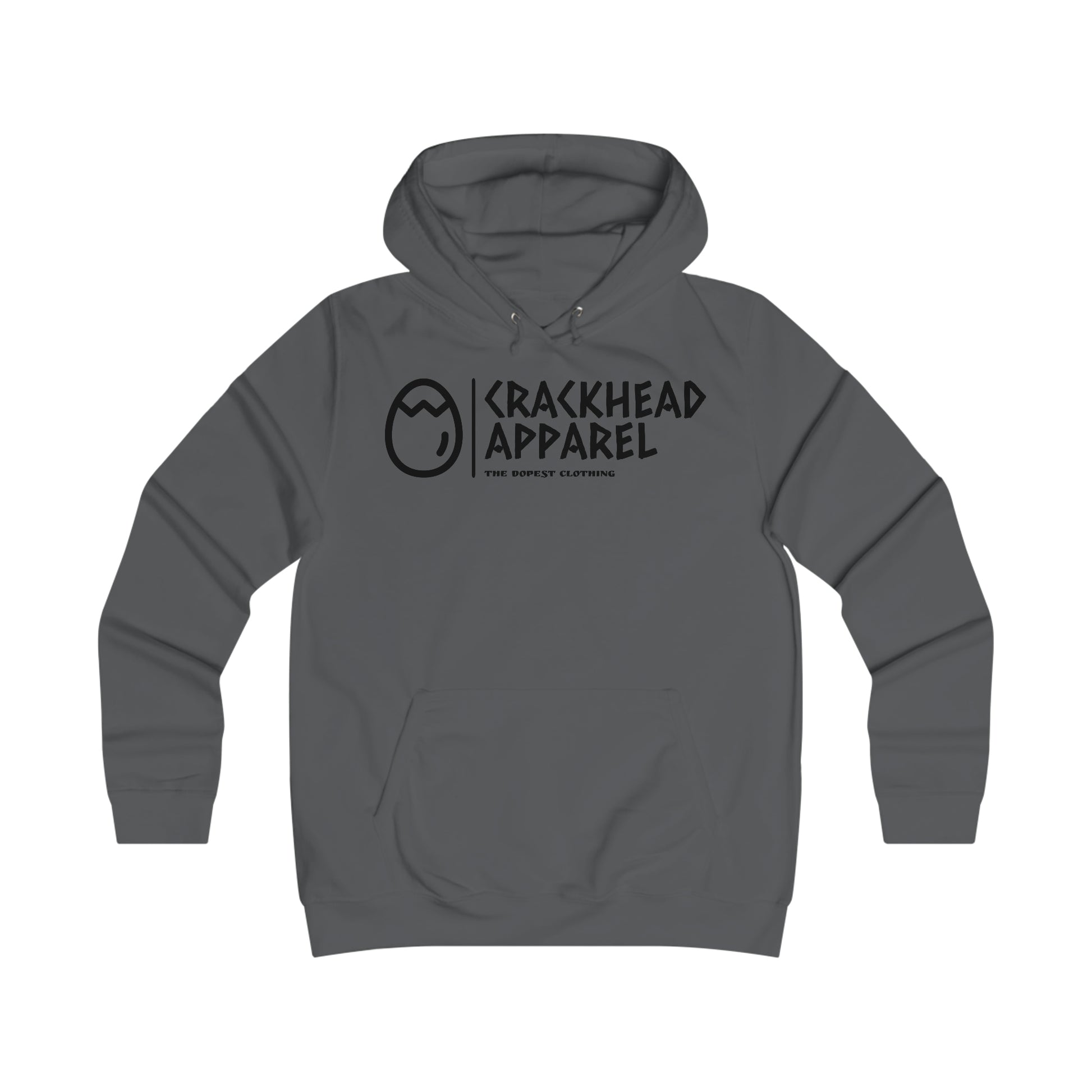 Women's Crackhead Apparel College Hoodie - Crackhead Apparel