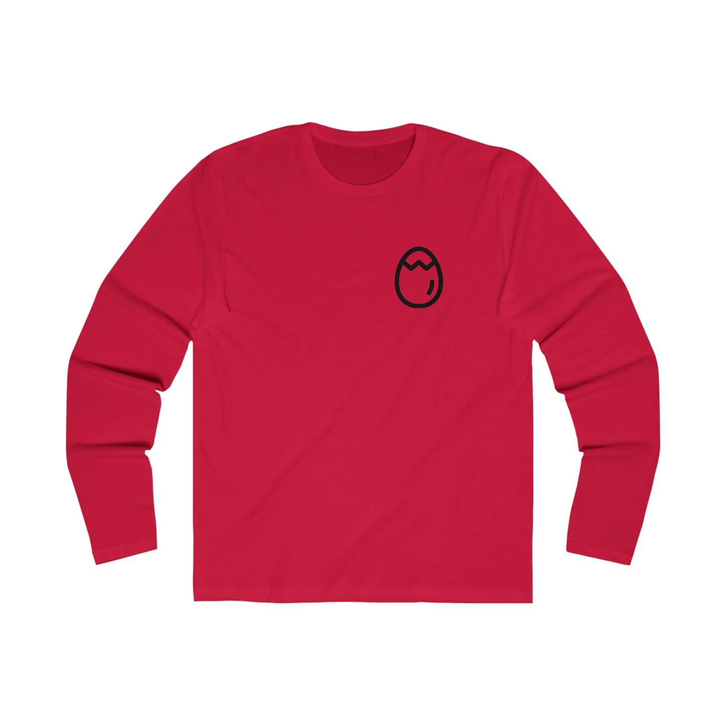 Men's Crackhead Egg Long Sleeve Shirt - Crackhead Apparel