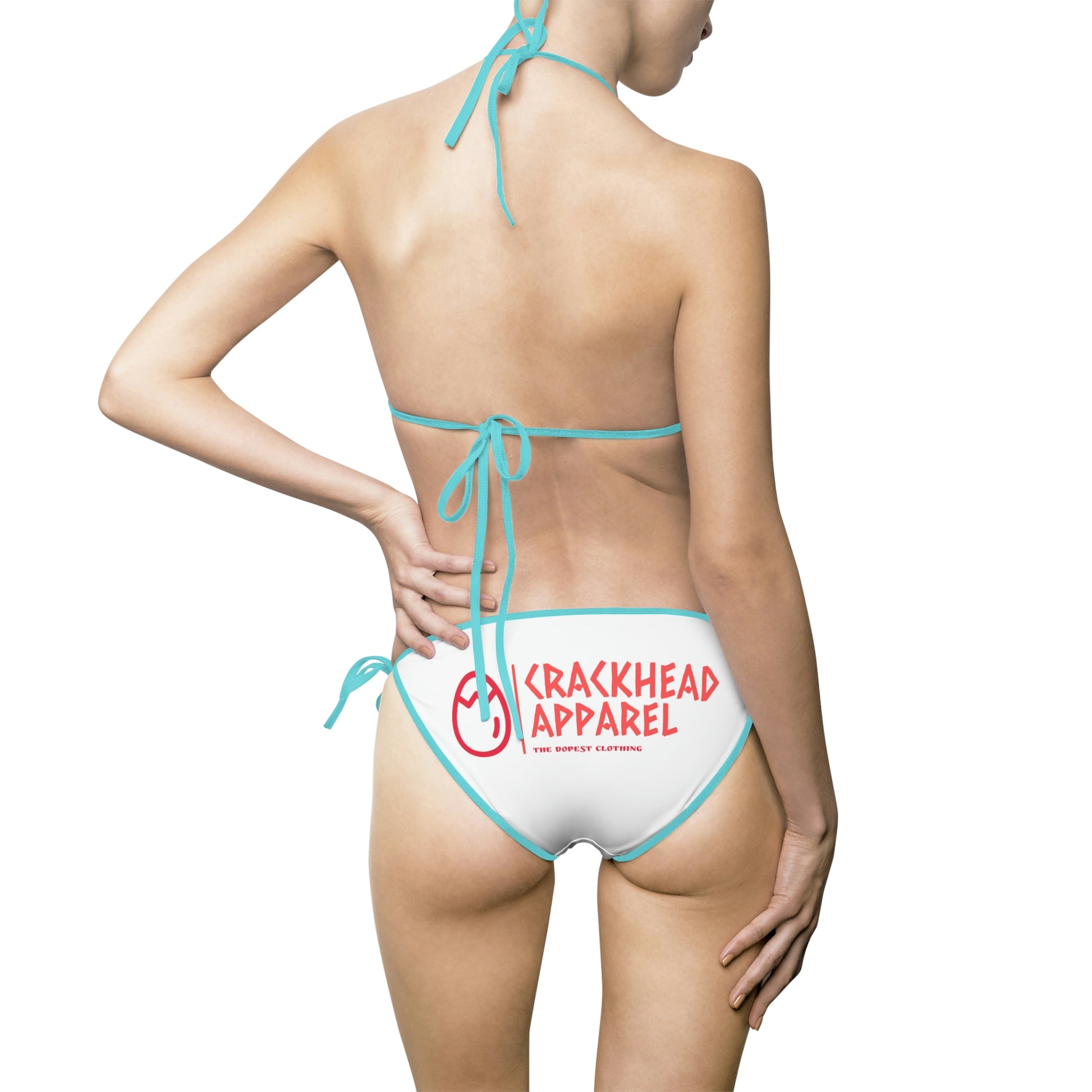 Women's Crackhead Apparel String Bikini Swimsuit - Crackhead Apparel