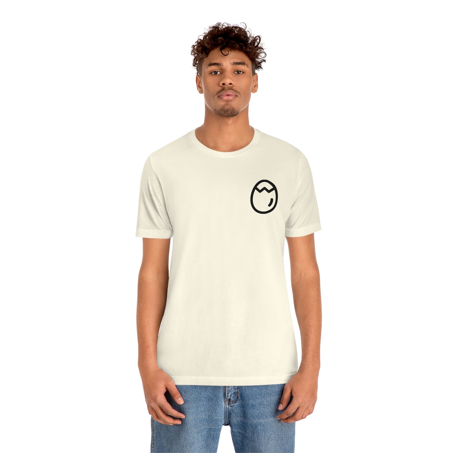 Unisex Crackhead Egg Jersey Short Sleeve Tee - Crackhead Apparel