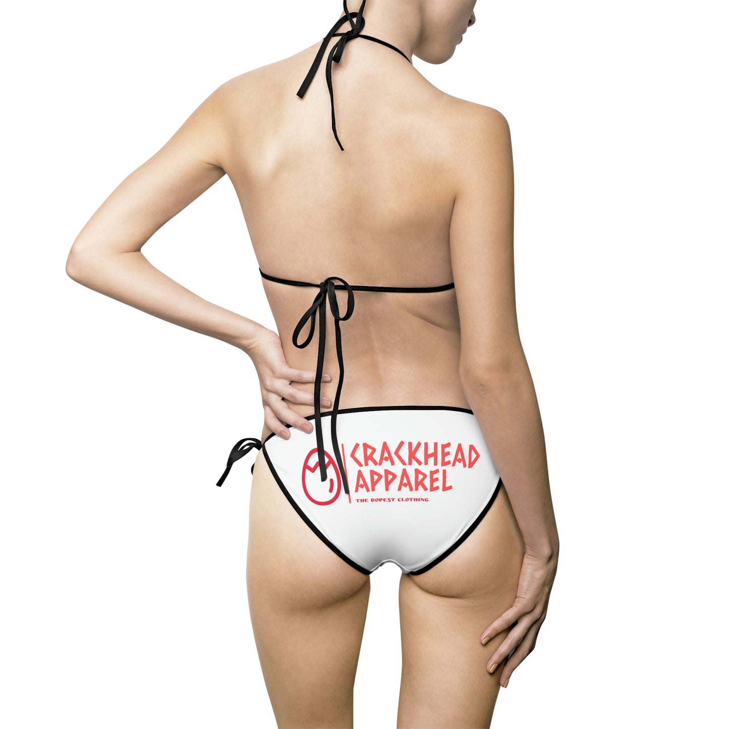 Women's Crackhead Apparel String Bikini Swimsuit - Crackhead Apparel