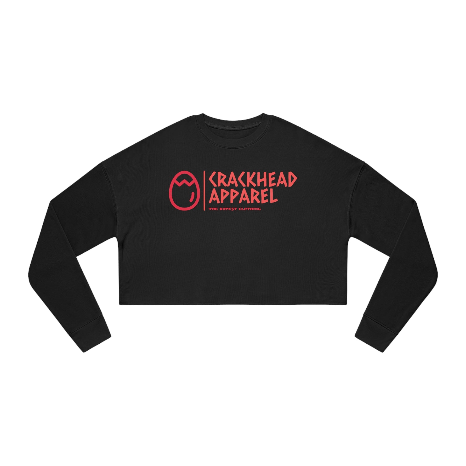 Women's Crackhead Apparel Cropped Sweatshirt - Crackhead Apparel