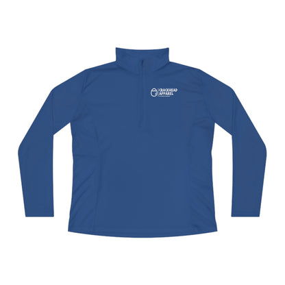 Ladies Crackhead Apparel Quarter-Zip Pullover - Crackhead Apparel