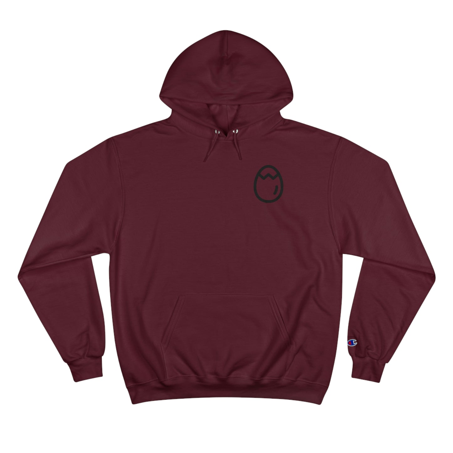 Champion Crackhead Egg Hoodie - Crackhead Apparel