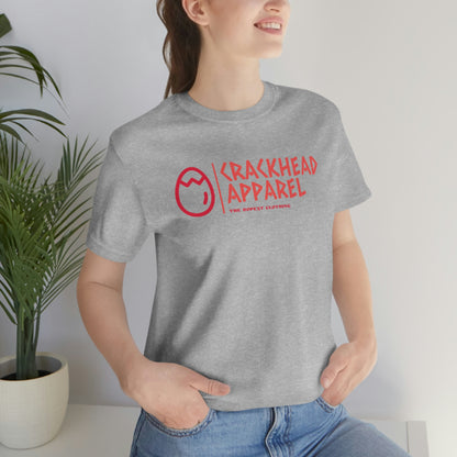 Crackhead Apparel Unisex Jersey Short Sleeve Tee - Crackhead Apparel