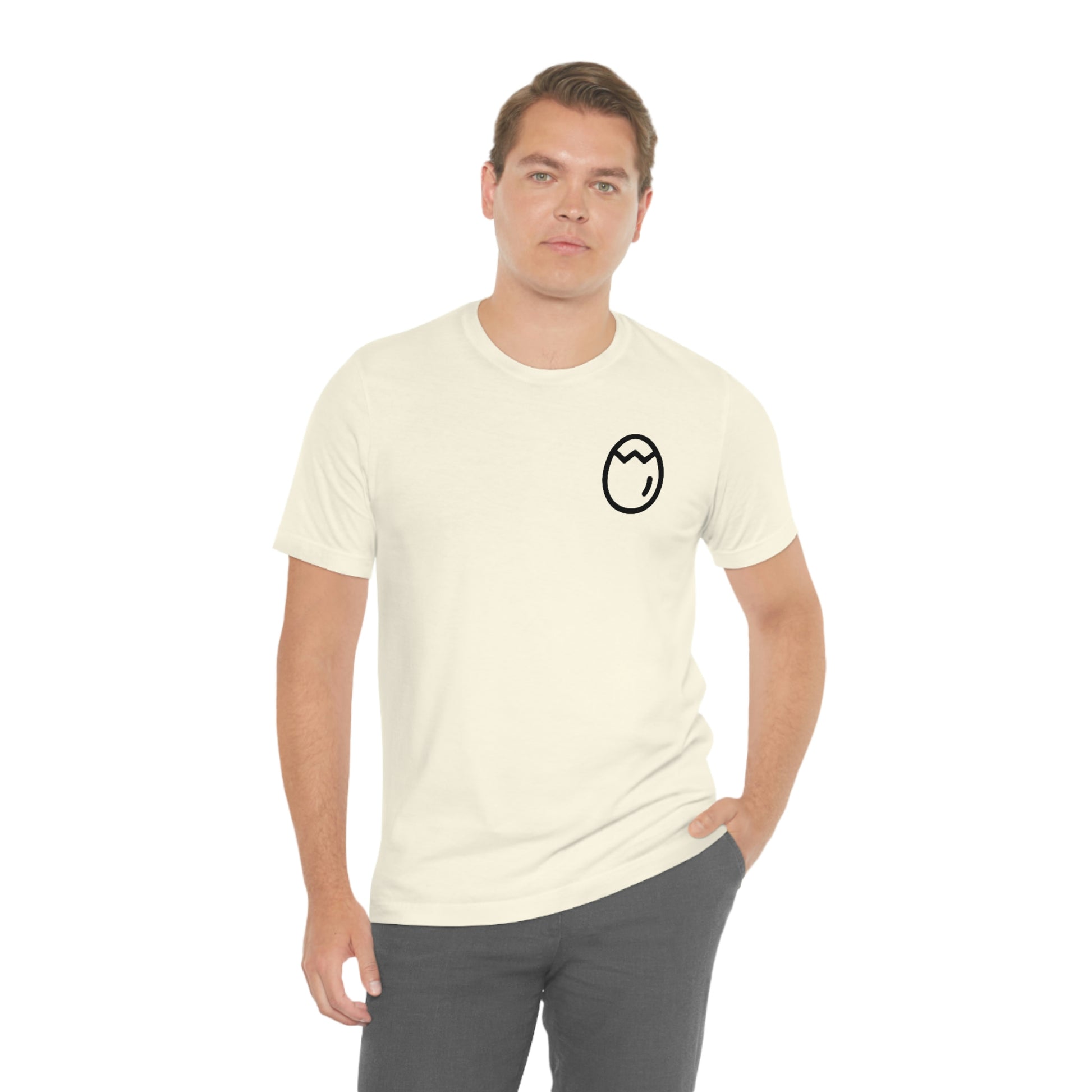 Unisex Crackhead Egg Jersey Short Sleeve Tee - Crackhead Apparel