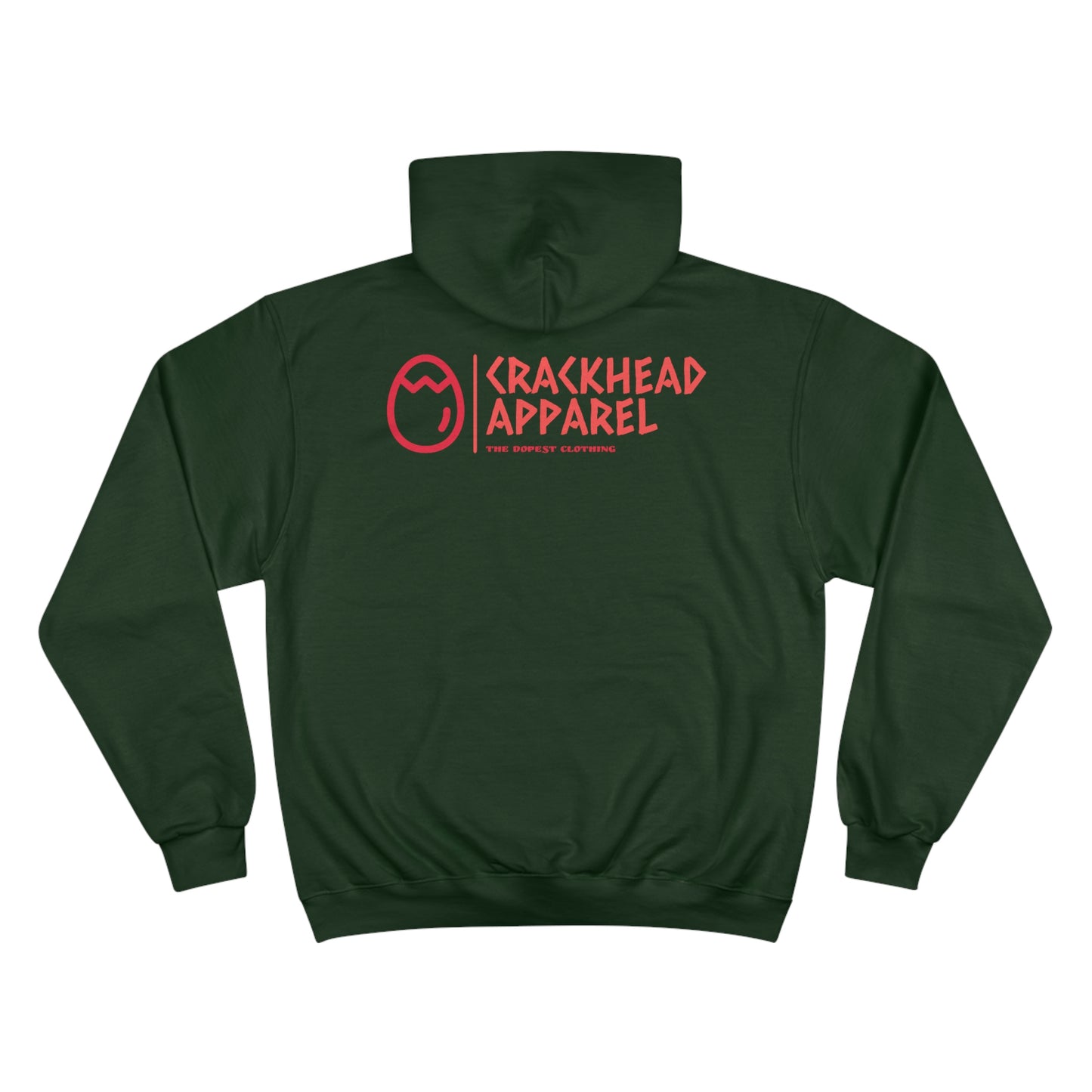 Champion Crackhead Egg Hoodie - Crackhead Apparel