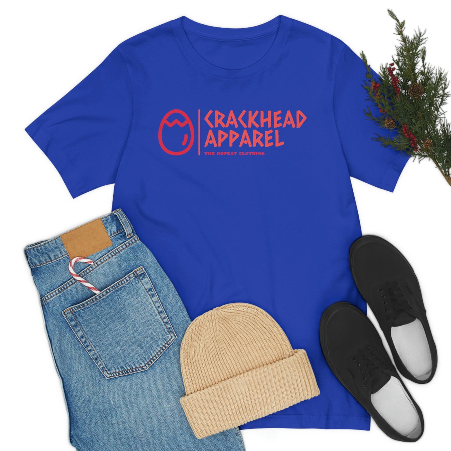 Crackhead Apparel Unisex Jersey Short Sleeve Tee