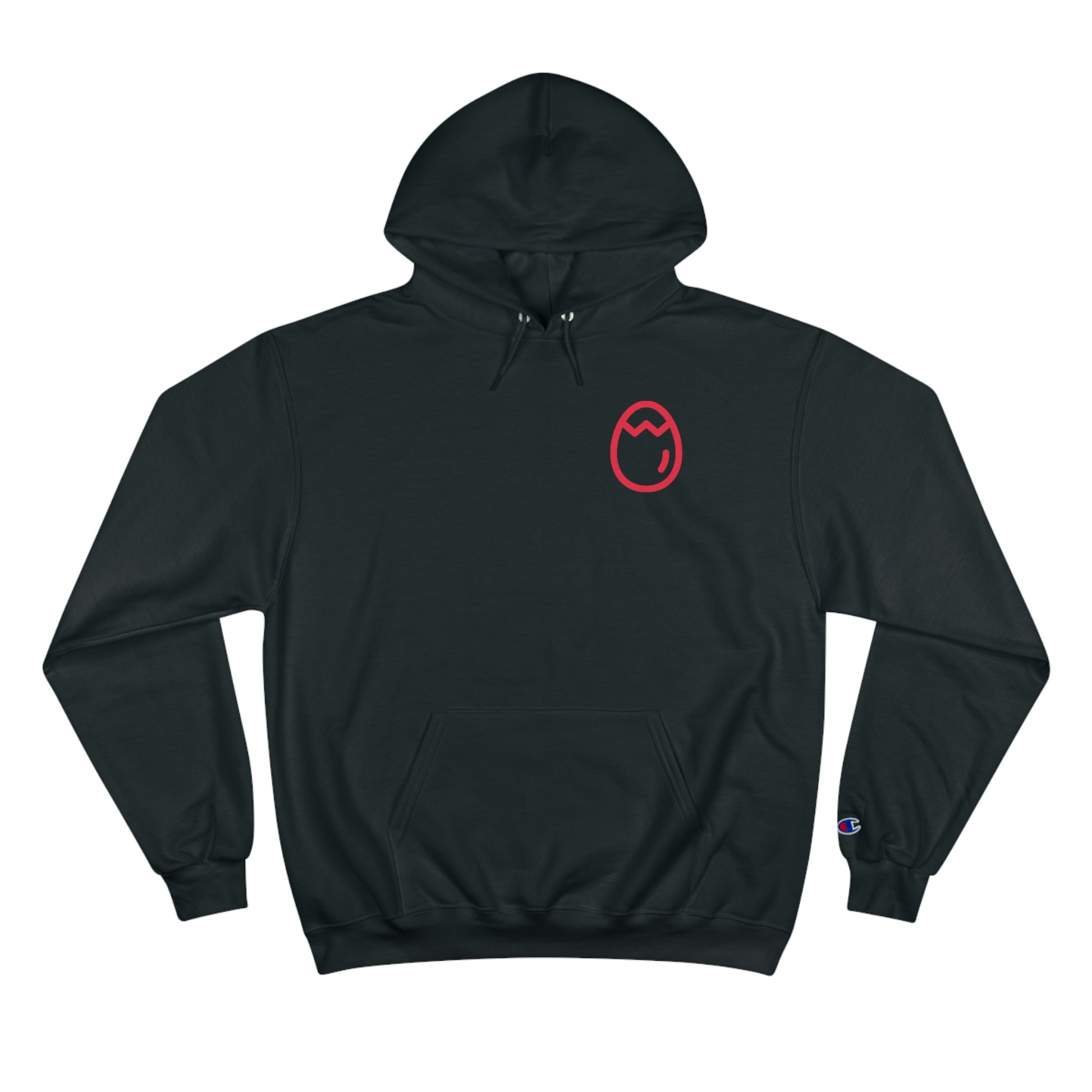 Champion Crackhead Egg Hoodie - Crackhead Apparel