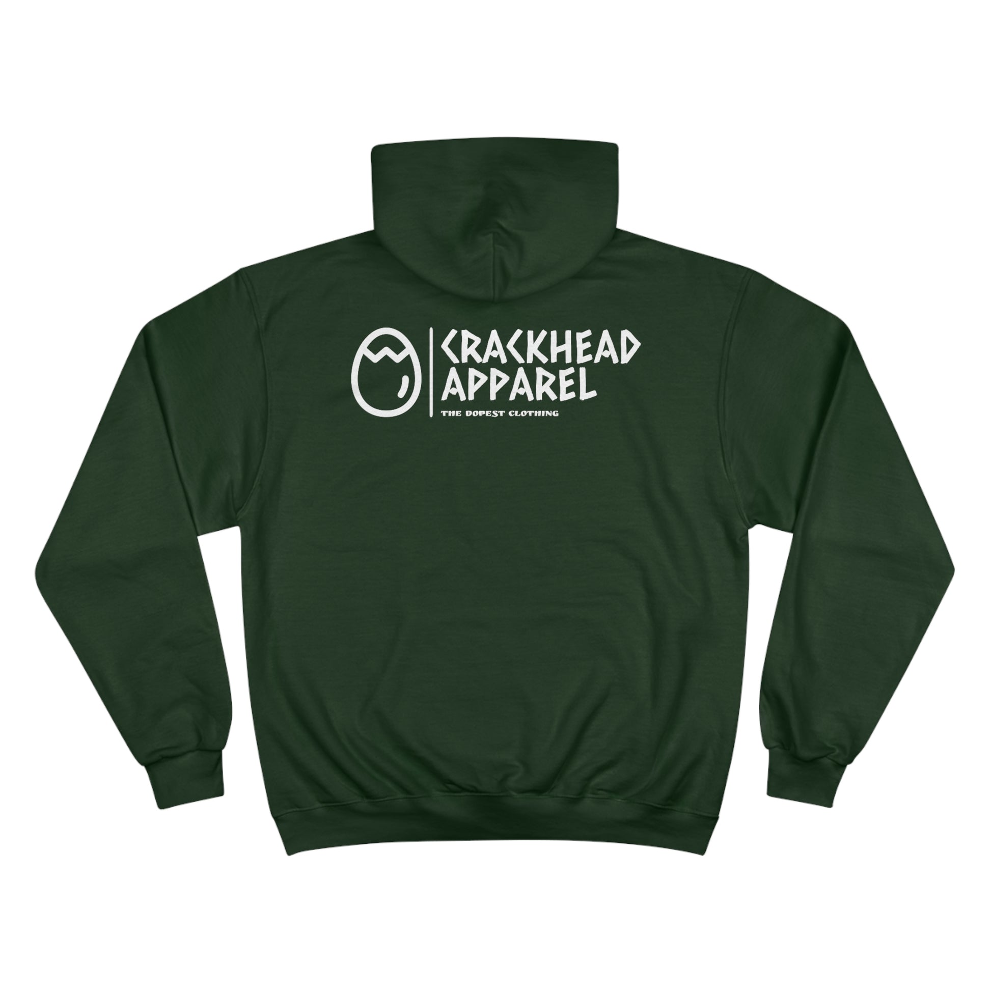 Champion Crackhead Egg Hoodie - Crackhead Apparel