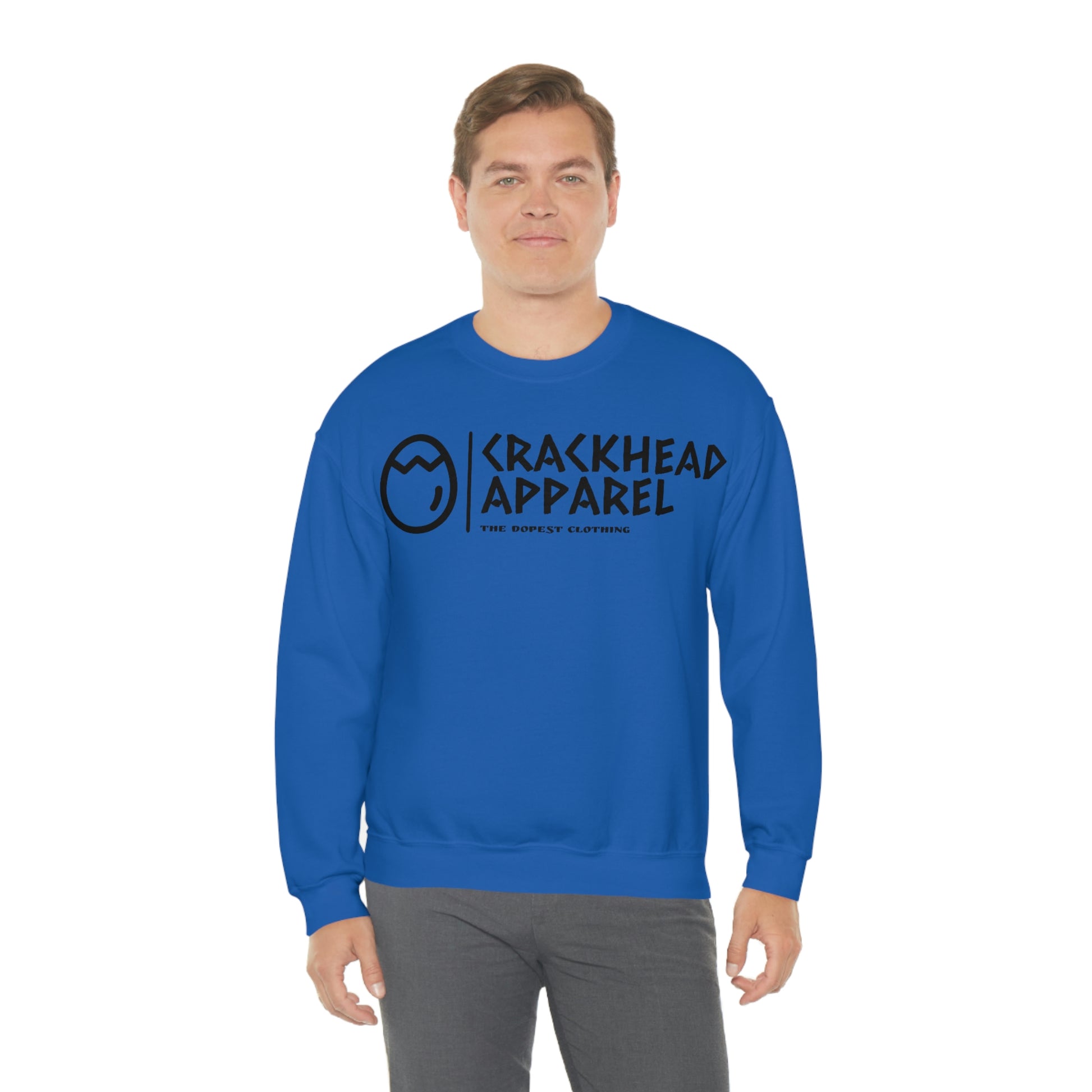 Crackhead Apparel Unisex Heavy Blend™ Crewneck Sweatshirt - Crackhead Apparel