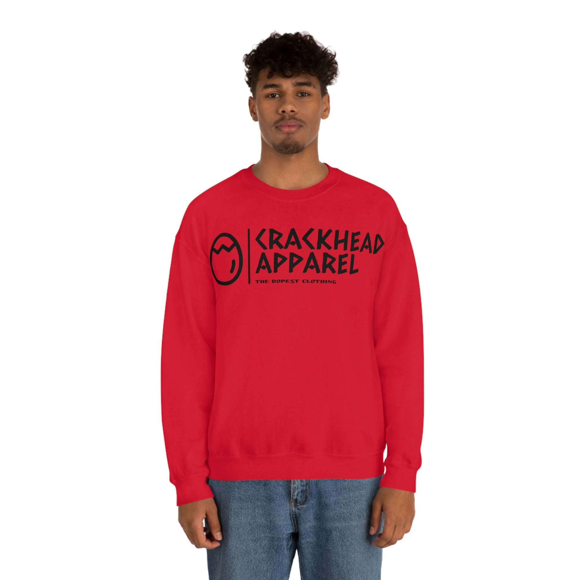 Crackhead Apparel Unisex Heavy Blend™ Crewneck Sweatshirt - Crackhead Apparel