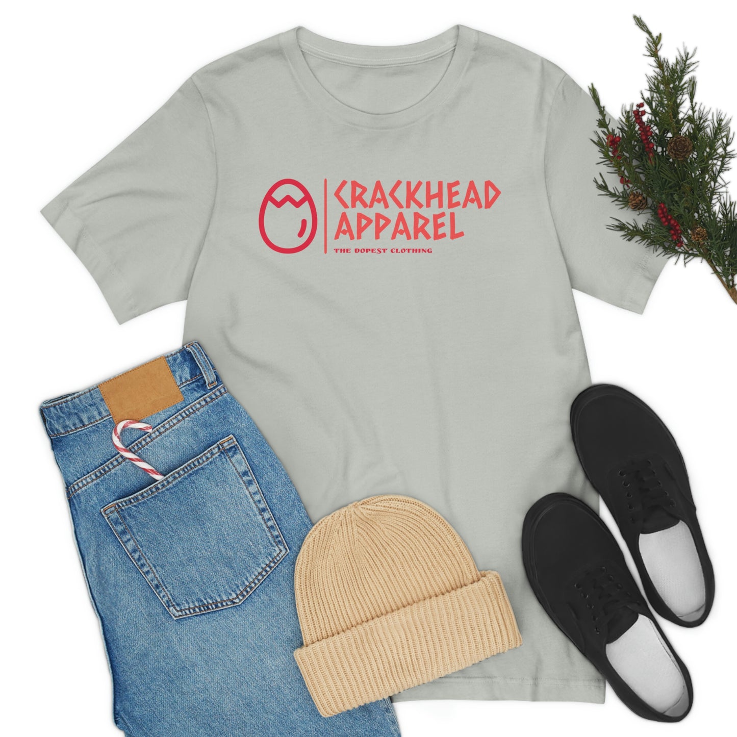 Crackhead Apparel Unisex Jersey Short Sleeve Tee