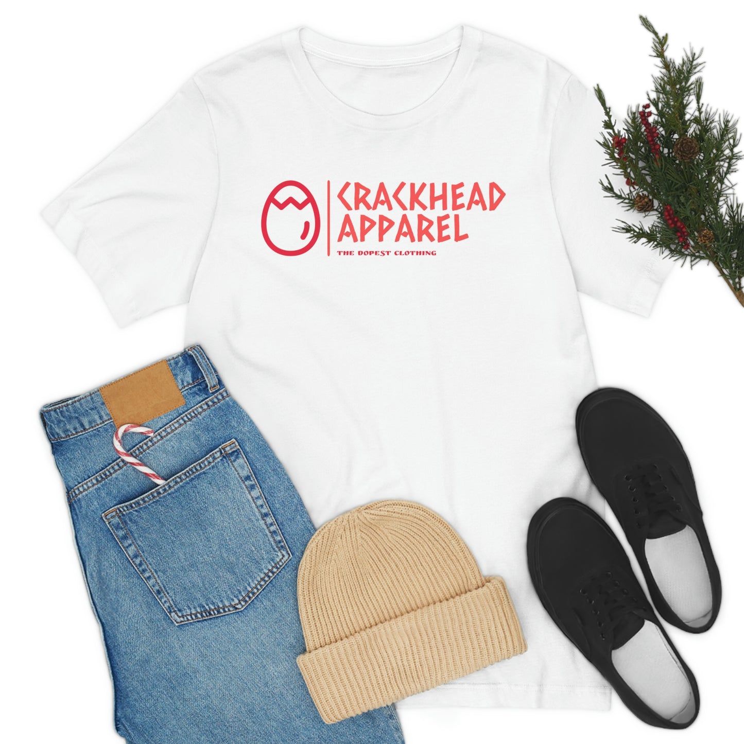 Crackhead Apparel Unisex Jersey Short Sleeve Tee