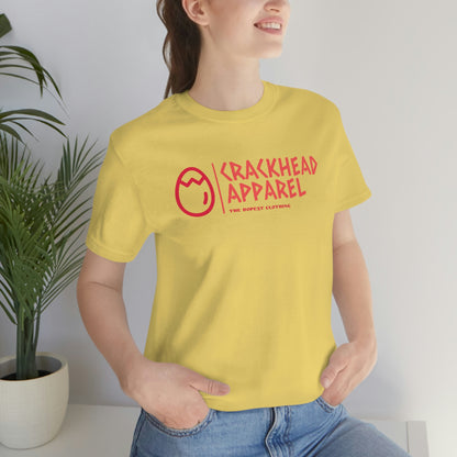Crackhead Apparel Unisex Jersey Short Sleeve Tee - Crackhead Apparel