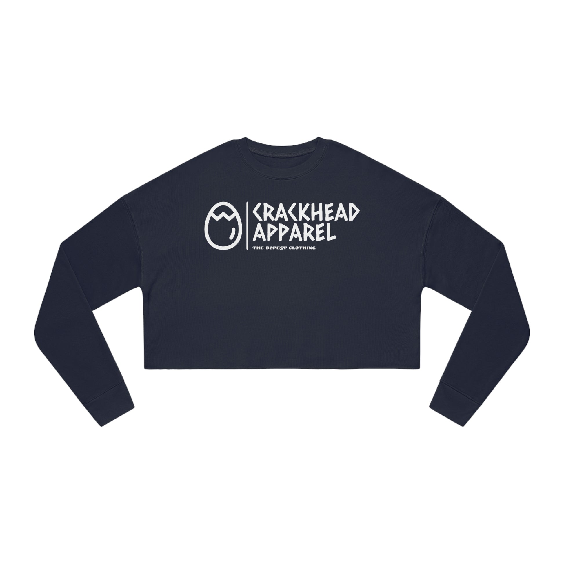 Women's Crackhead Apparel Cropped Sweatshirt - Crackhead Apparel