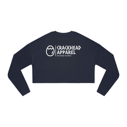 Women's Crackhead Apparel Cropped Sweatshirt - Crackhead Apparel