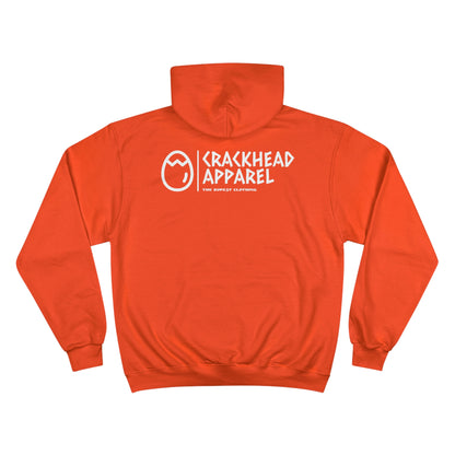 Champion Crackhead Egg Hoodie - Crackhead Apparel