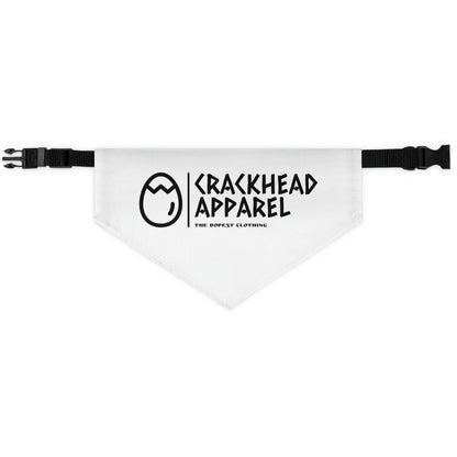 Crackhead Apparel Pet Bandana Collar - Crackhead Apparel