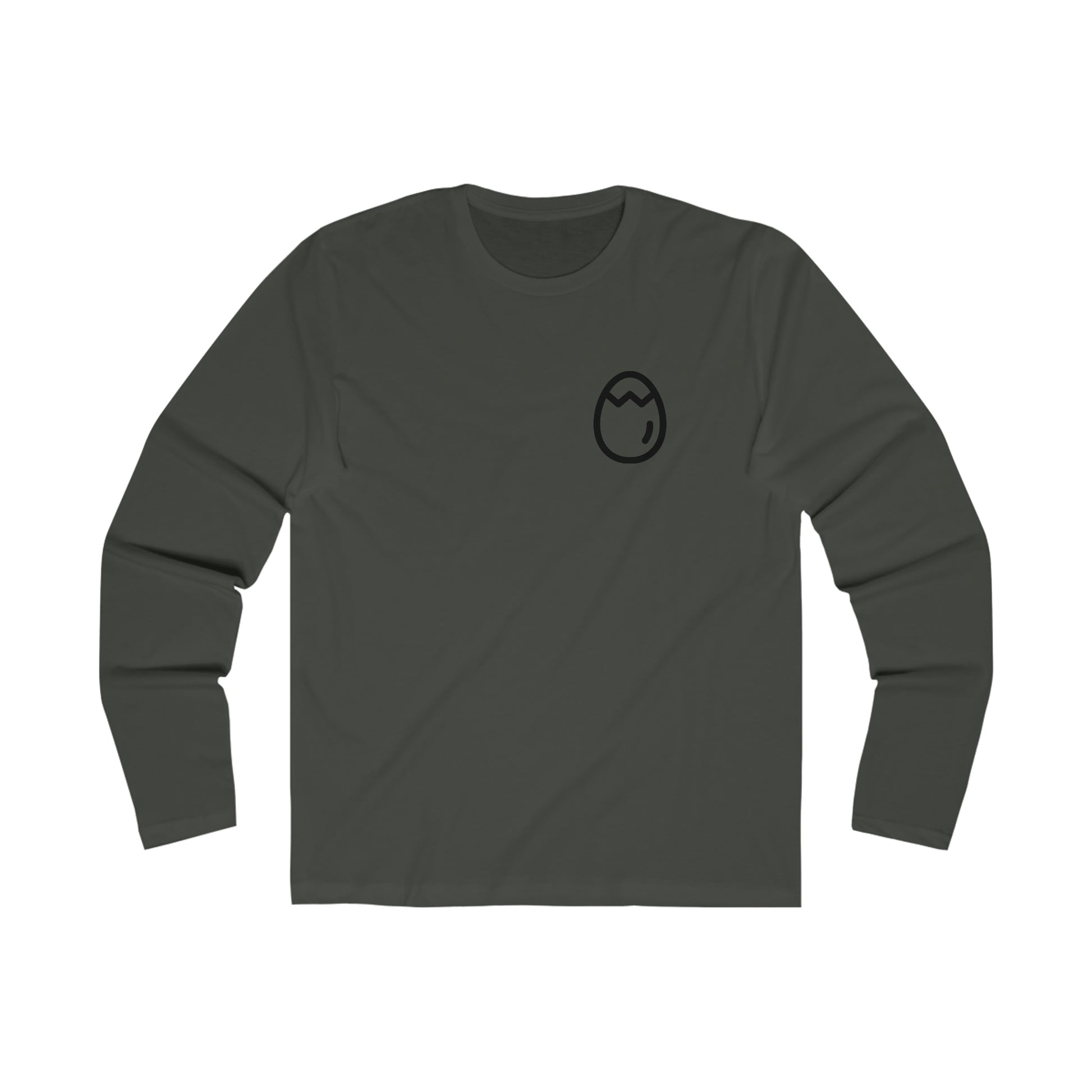 Men's Crackhead Egg Long Sleeve Shirt - Crackhead Apparel