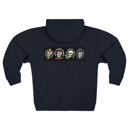 Crackhead Apparel Unisex Premium Full Zip Hoodie - Crackhead Apparel