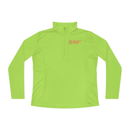 Ladies Crackhead Apparel Quarter-Zip Pullover - Crackhead Apparel