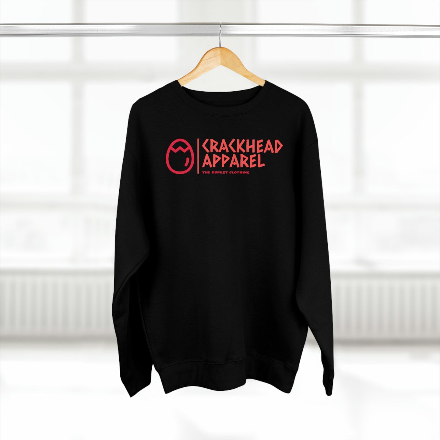 Crackhead Apparel Unisex Premium Crewneck Sweatshirt - Crackhead Apparel