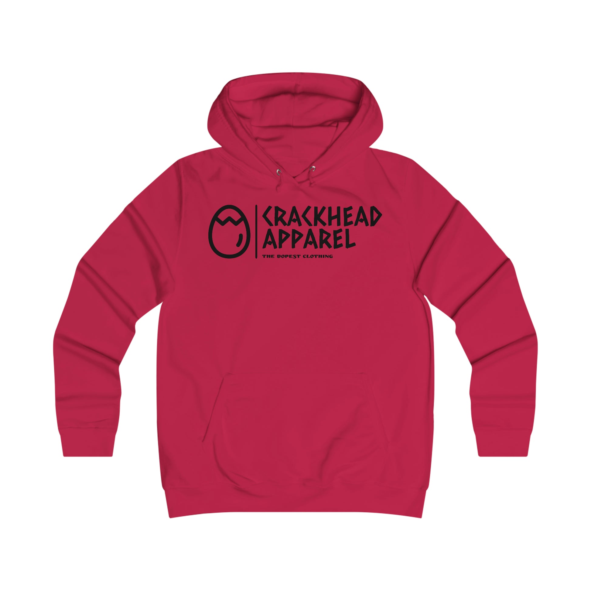 Women's Crackhead Apparel College Hoodie - Crackhead Apparel