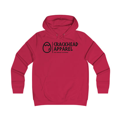 Women's Crackhead Apparel College Hoodie - Crackhead Apparel