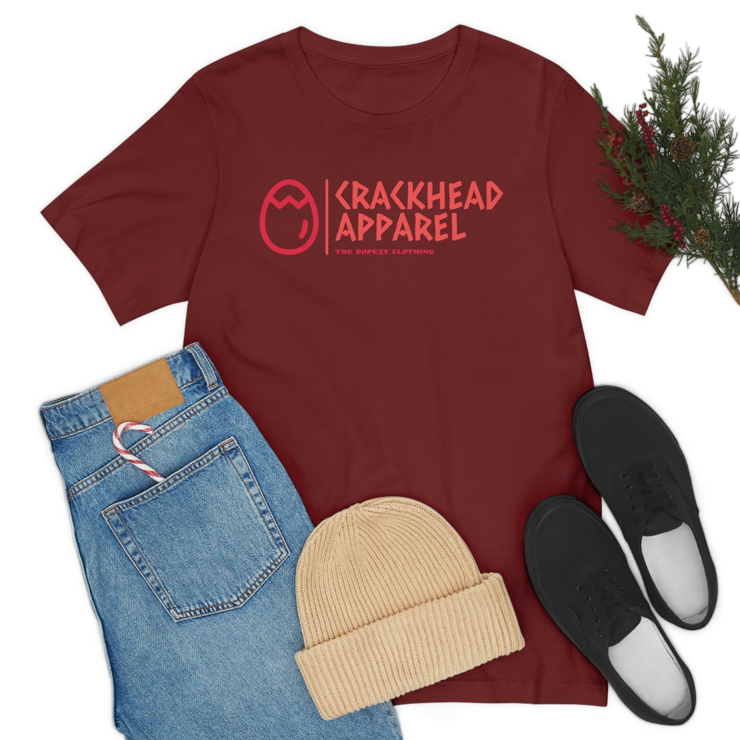 Crackhead Apparel Unisex Jersey Short Sleeve Tee