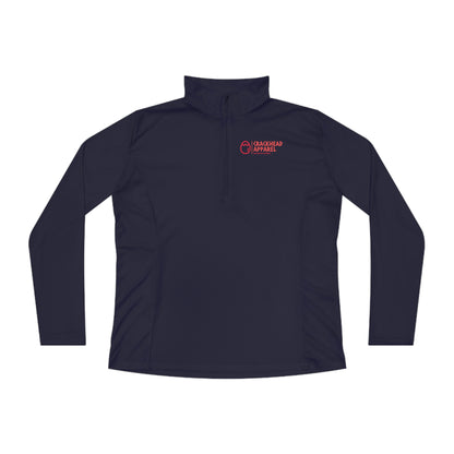 Ladies Crackhead Apparel Quarter-Zip Pullover - Crackhead Apparel