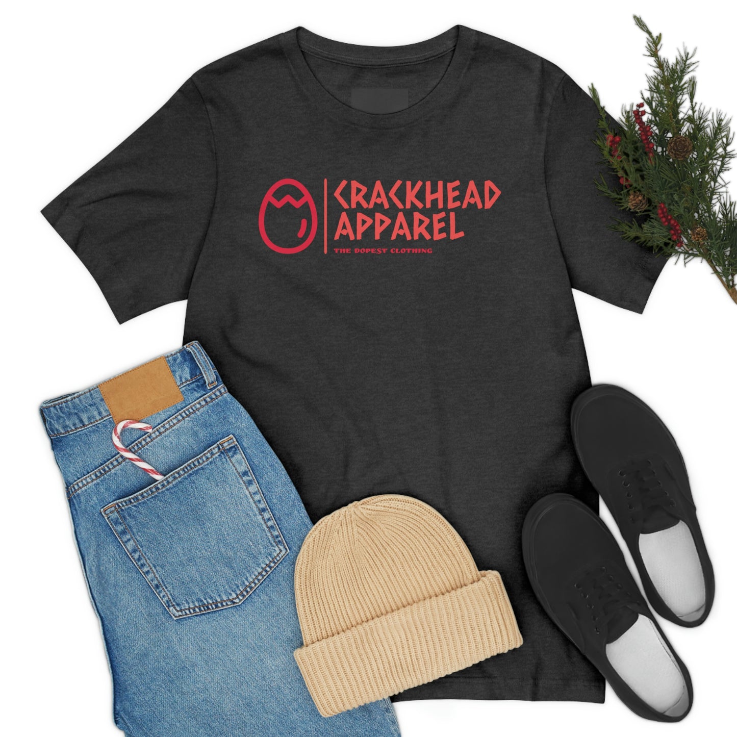 Crackhead Apparel Unisex Jersey Short Sleeve Tee