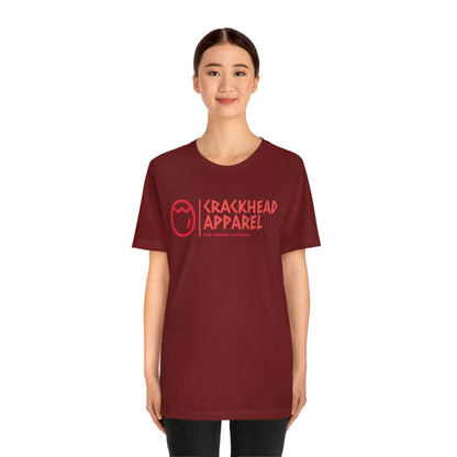 Crackhead Apparel Unisex Jersey Short Sleeve Tee - Crackhead Apparel