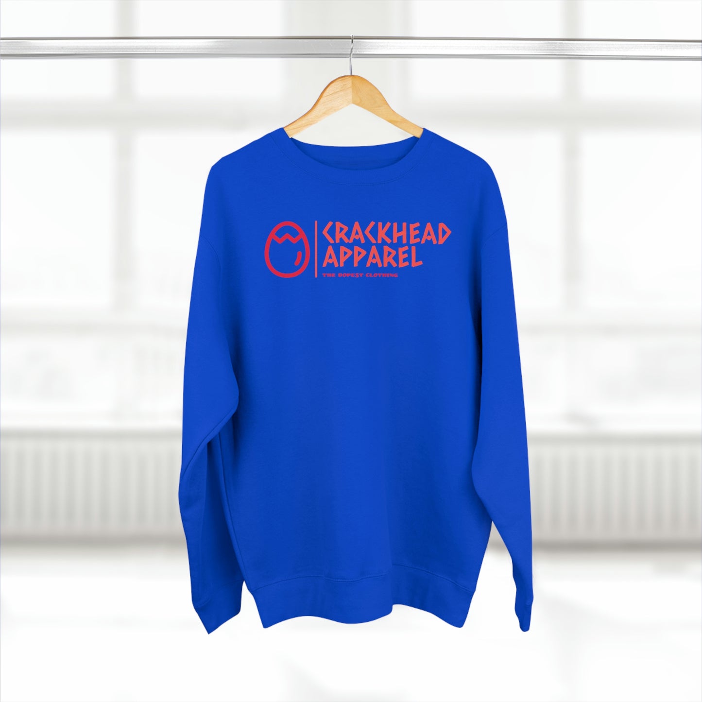 Crackhead Apparel Unisex Premium Crewneck Sweatshirt - Crackhead Apparel