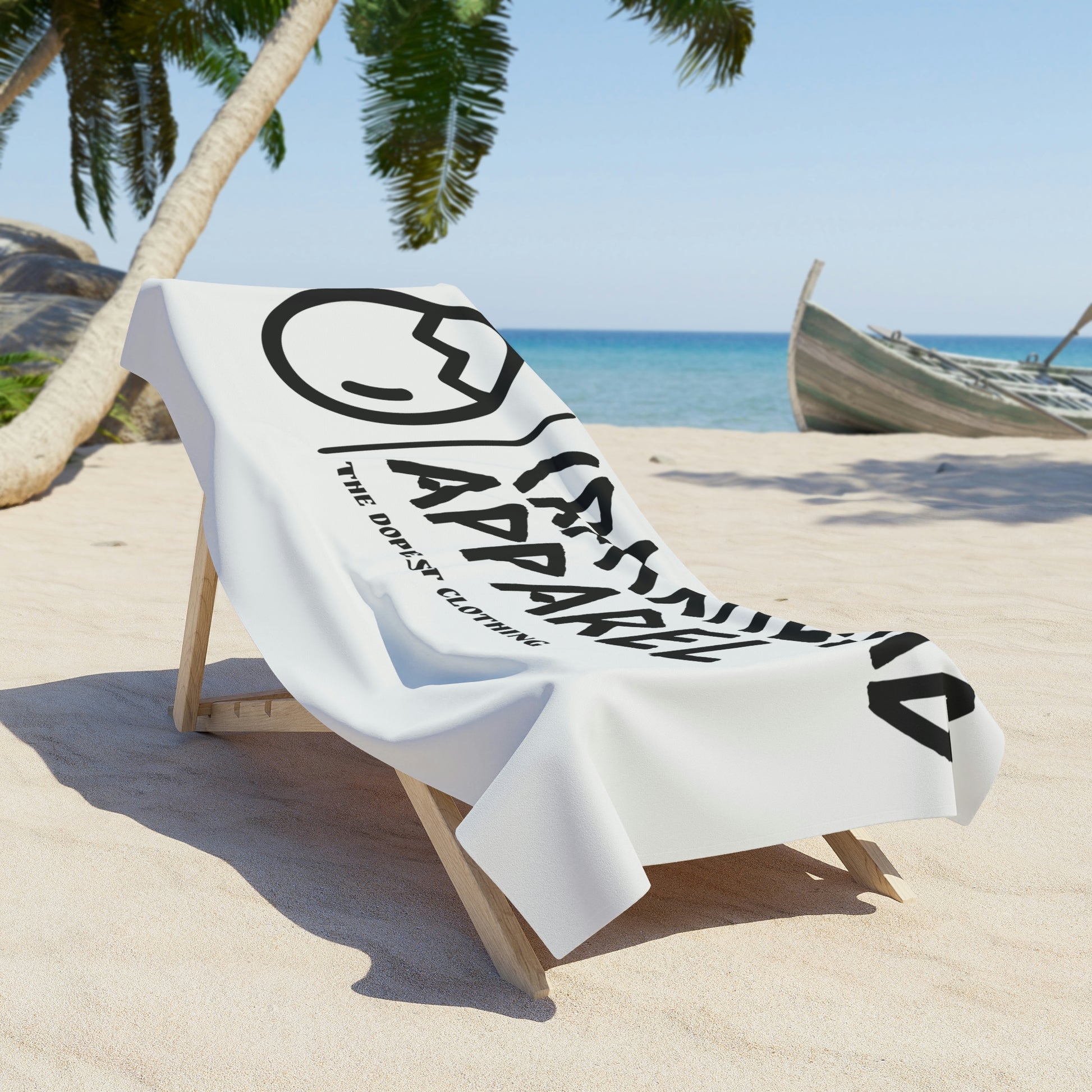 Crackhead Apparel Beach Towel - Crackhead Apparel