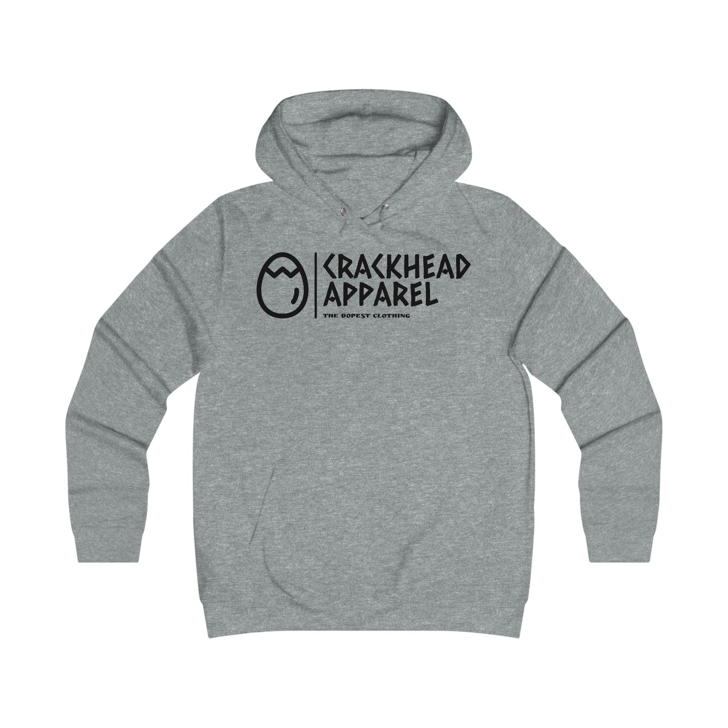 Women's Crackhead Apparel College Hoodie - Crackhead Apparel