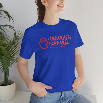 Crackhead Apparel Unisex Jersey Short Sleeve Tee - Crackhead Apparel