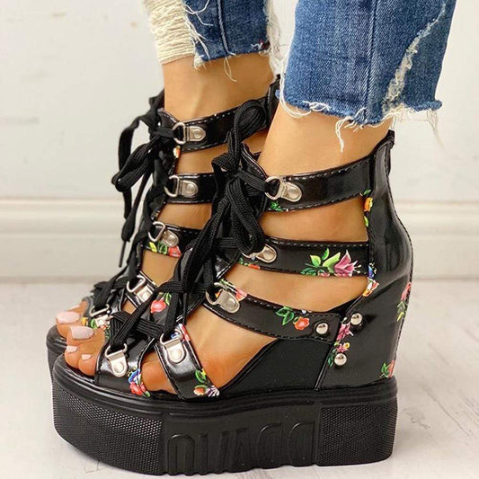 Leisure Wedges Women Shoes