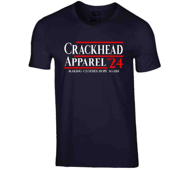 Men's Crackhead Apparel 2024 Tshirt