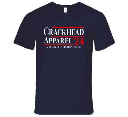 Men's Crackhead Apparel 2024 Tshirt