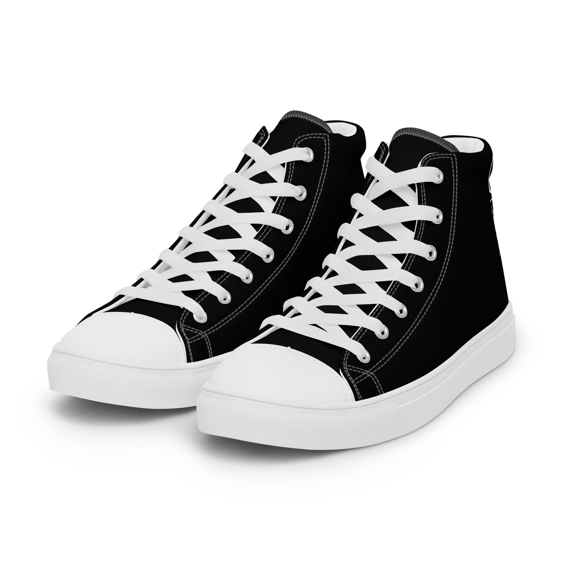 Men’s Crackhead Apparel high top canvas shoes - Crackhead Apparel